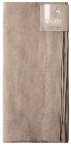 Bronzový ľanový behúň na stôl 50 x 140 cm - Gaya Ambiente - 596437
