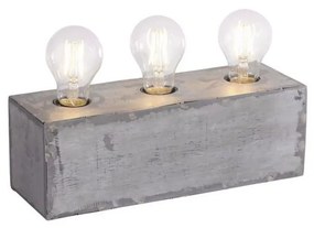 Leuchten Direkt Leuchten Direkt 11498-77 - Stolná lampa SAMIA 3xE27/25W/230V W2332