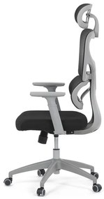 BONTEC Kancelárska stolička, hojdací mechanizmus, čierna, KA-K2081 BK Farba: Šedá