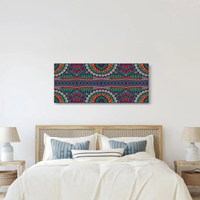 Obraz ornamentálne abstrakcie (120x50 cm)