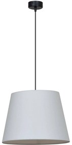 Závesné svietidlo Milano, 1x textilné tienidlo (výber zo 6 farieb), (výber zo 4 farieb konštrukcie), c