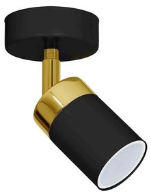 Bodové svietidlo JOKER 1xGU10/25W/230V čierna/zlatá