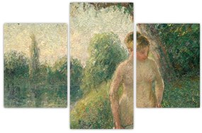 Obraz - Camille Pissarro, The Bather, reprodukcia (90x60 cm)