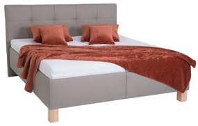 Čalúnená posteľ s úložným priestorom bez matraca MARIA 180x200 cm taupe