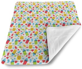 Sablio Deka pre bábätko Detské obrázky - 80x100 cm