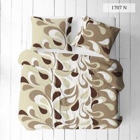 KREPOVÉ OBLIEČKY KORALOVE 200X220 CM, 2KS 70X80 CM VZOROVANÉ