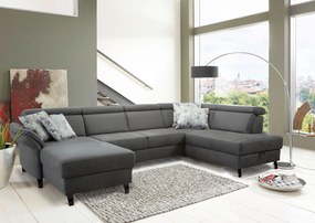 XXXLutz SEDACIA SÚPRAVA, textil, antracitová Sit & More - Sedačky - 000144005225