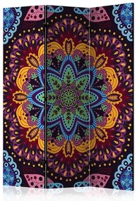 Paraván - Colourful Kaleidoscope [Room Dividers] Veľkosť: 135x172, Verzia: Obojstranný