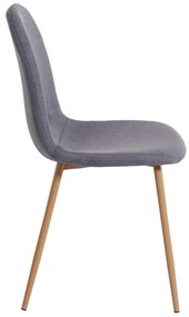 Súprava 2 svetlosivých jedálenských stoličiek Bonami Essentials Lissy