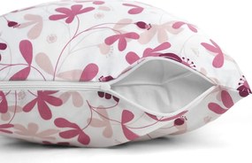 Polášek Bavlnené obliečky KVETINOVÁ HARMÓNIA - Šedá | 140 x 200 cm / 70 x 90 cm