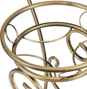 STOJAN NA KVETINÁČ FIORINA 79X79 CM ZLATÁ