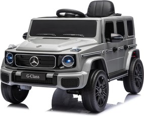 LEAN CARS Akumulátorové vozidlo Mercedes G 4x4 24 V 2580, šedé