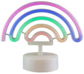 ACA Lighting Neónová lampička - Dúha, 3x AA batérie