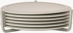 Silikónové podložky's držiakom Singles, 7 ks