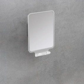 WENKO 22693100 - Kozmetické zrkadlo VACUUM-LOC QUADRO ED 14x19,5 cm lesklý chróm