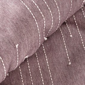 POSTEĽNÉ OBLIEČKY TERRA COLLECTION AVINION8 160X200 CM, 2KS 70X80 CM RUŽOVÁ