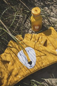 Detská osuška s kapucňou Mr. Lion - 70 x 130 cm