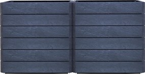 Garantia Ergo Vario 2 Vysoký záhon Stone, plast, 120 × 80 × 75 cm, antracit