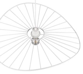 Biele závesné svietidlo ø 60 cm Chapeau – Trio