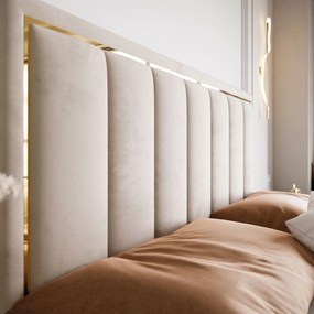 MANŽELSKÁ POSTEĽ MELISSA 180X200 ROYAL VELVET BÉŽOVÁ