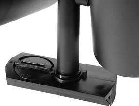 Moderné 1-fázové koľajnicové bodové svetlo čierne 2-svetlo - Iconic Scopio