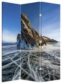 Paraván - Ľadová skala (126x170 cm)