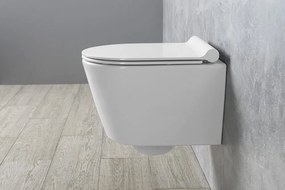 GSI GSI, KUBE X, NORM WC sedátko Soft Close SLIM, duroplast, biela, MS76SN11