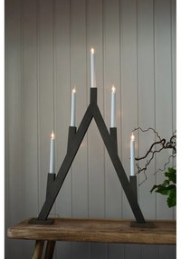 Tmavohnedá vianočná svetelná dekorácia Bjurfors – Markslöjd