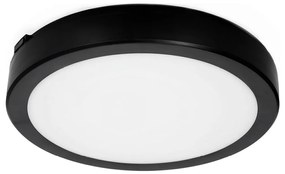 LED Kúpeľňové stropné svietidlo NAIROS LED/24W/230V 3000/4000/6500K IP65 čierna
