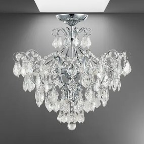 Strop svietidlo LUXERA 33304 krištáľ GRANADA I Ø53