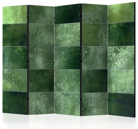 Artgeist Paraván - Green Puzzle II [Room Dividers]