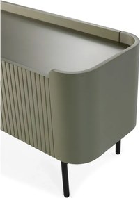 Zelený TV stolík 180x55x40 cm Willa – MOME
