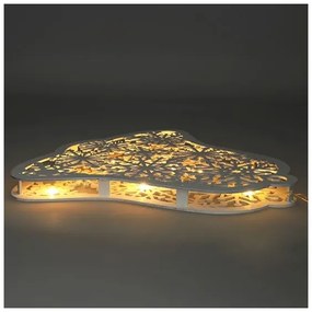 Solight 1V296 - LED vianočná dekorácia 9xLED/2xAA, teplá biela, zvonček