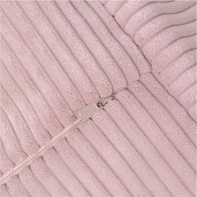 Sedací vak pre deti – svetloružová, prémiový manšestr