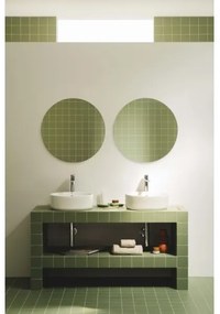 Roca A3270MJ000 - Keramické umývadlo GAP na dosku, pr. 39 cm, biele