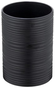 Čierny plastový téglik na zubné kefky Lyon – Allstar