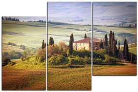 Obraz na plátne - Talianská venkovská krajina 1156D (135x90 cm)
