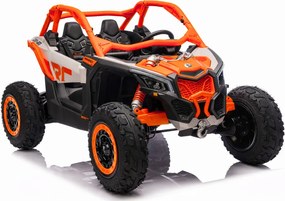 LEAN CARS Maverick CAN-AM Turbo RS STRONG AIR batéria Auto oranžová