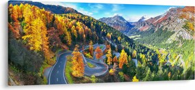 Obraz - Malojský priesmyk (120x50 cm)