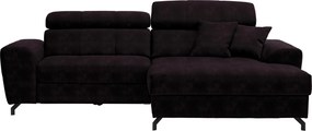 XXXLutz ROHOVÁ SEDAČKA, textil, baklažánová Carryhome - Sedačky - 000812004417