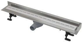 Sprchový žľab Alca 95 cm nerez mat lines ALCAZLAB95LEM, 1 ks