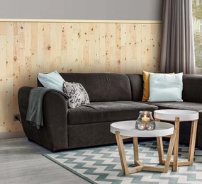 BOROVICE 1000 (1000 x 100 mm) - veľkoformátový drevený obklad 2D Kartáčovaný - bez povrch. úpravy