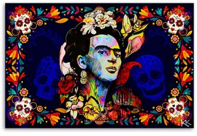 Gario Obraz na plátne Los Muertos Frida Kahlo Rozmery: 60 x 40 cm