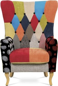 Sconto Kreslo NATALIA patchwork