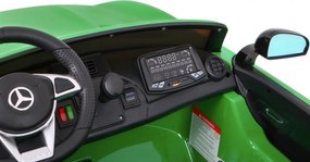 Ramiz Mercedes-Benz GT R pre deti Lakovaný zelený 4x4