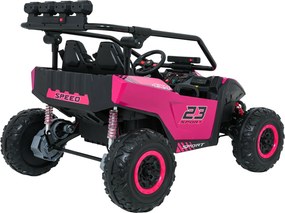 Ramiz Elektrická bugina TURBO 23 pre deti ružová