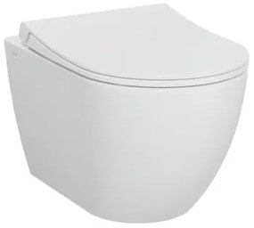 VitrA S60 wc závesné biele vrátane sedadla, zadný odpad 7510-003-6319