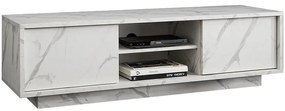 TV stolík Basic mramor biela
