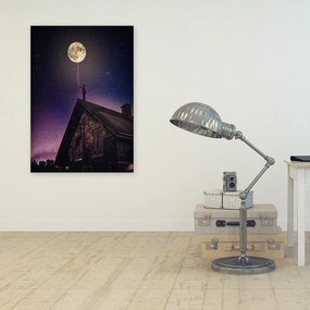 Gario Obraz na plátne Dobrú noc, mesiac - Rokibul Hasan Rozmery: 40 x 60 cm