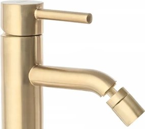 Rea Lungo, bidetová batéria h-170, zlatá matná, REA-B4702